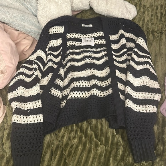 American Eagle Outfitters Sweaters - AE // slouchy striped sailor cardigan
